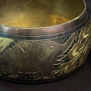 Elephant bangle bracelet, Urban Outfitters